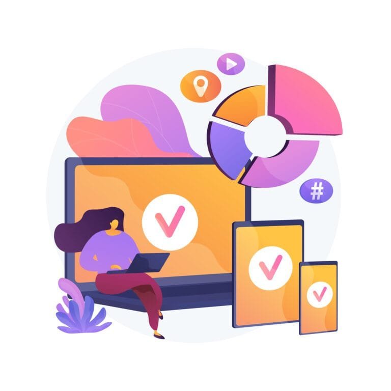 Clínicas e Consultórios 5 Mulher criando ações de Marketing Digital