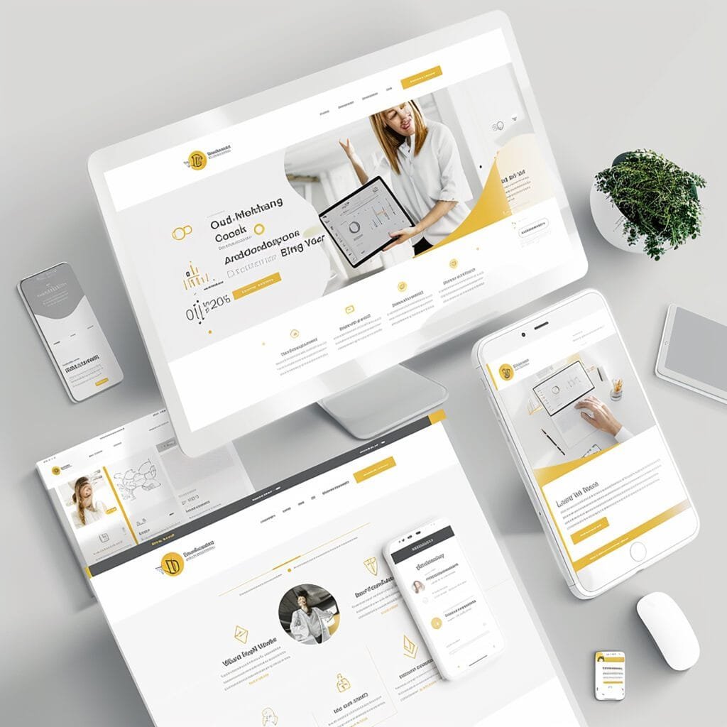 Web Design - Trilha Growth Marketing 1 Imagem do site em vários dispositivos