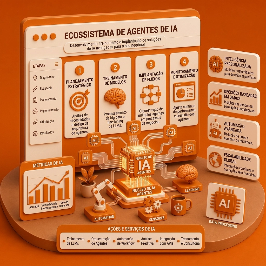 Marketing Digital para Empresas 14 Agentes de IA Trilha